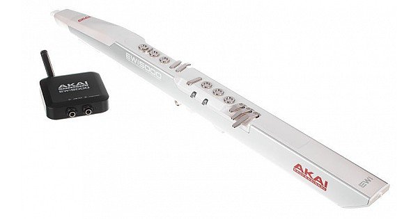 Akai アカイ EWI 5000 白 ウインドシンセ 電子管楽器 ワイヤレス - DTM/DAW